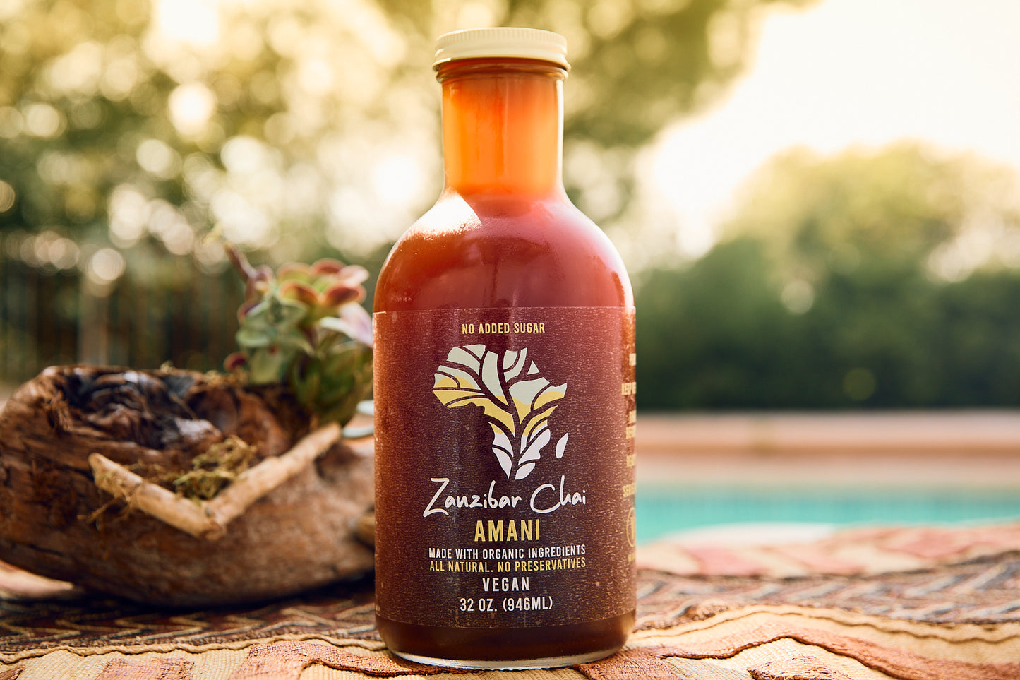 AMANI | Black Spiced Chai 32oz