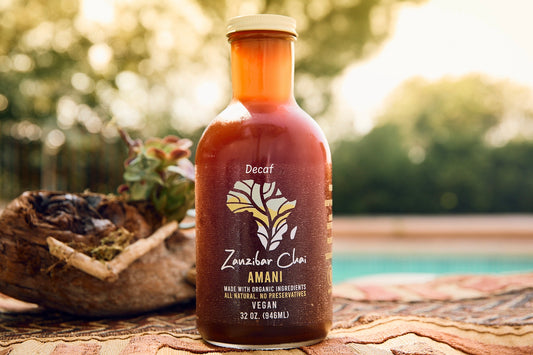 DECAF AMANI | Black Spiced Chai            32oz