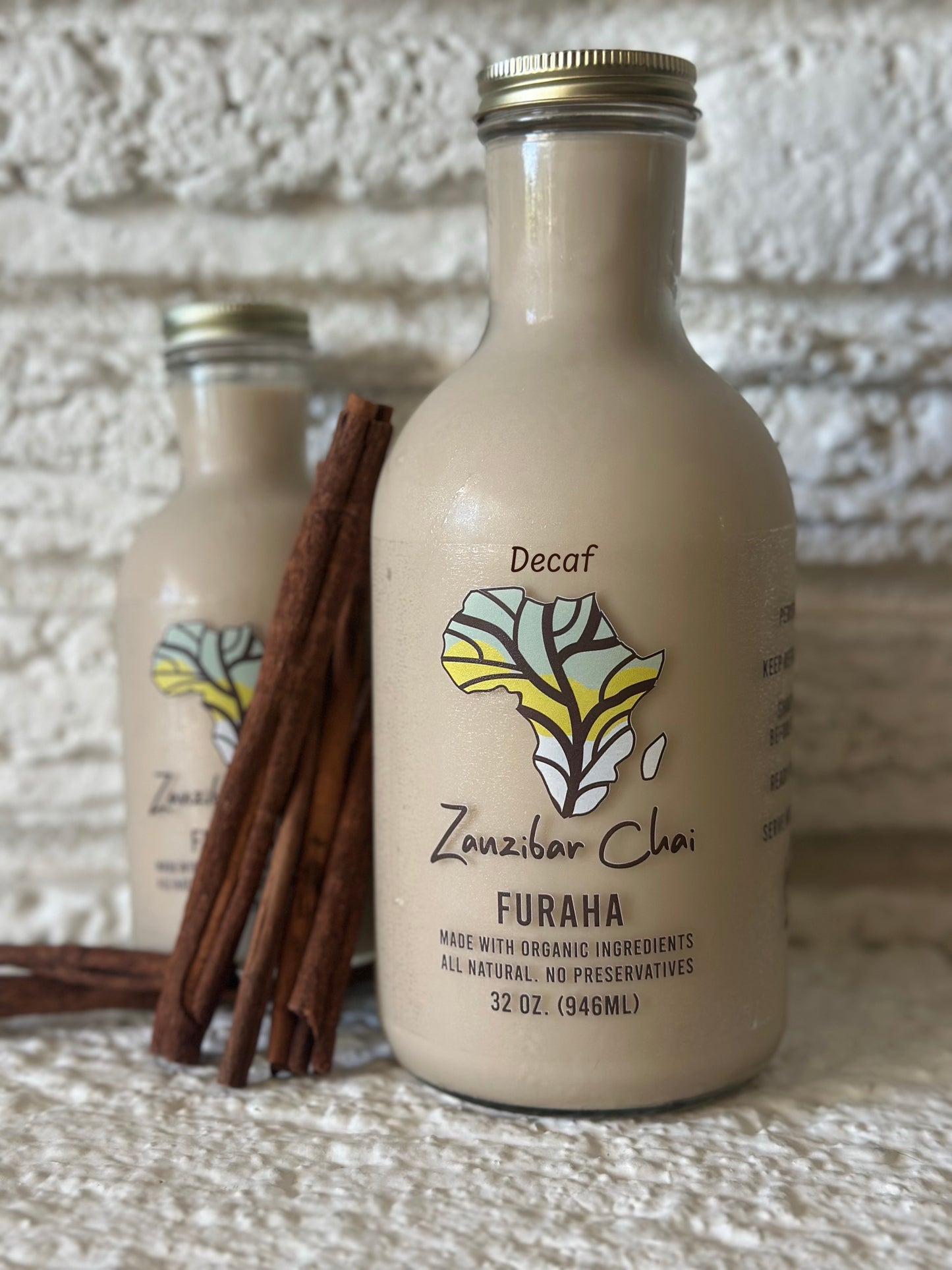 DECAF FURAHA | Spiced Chai Latte          32oz